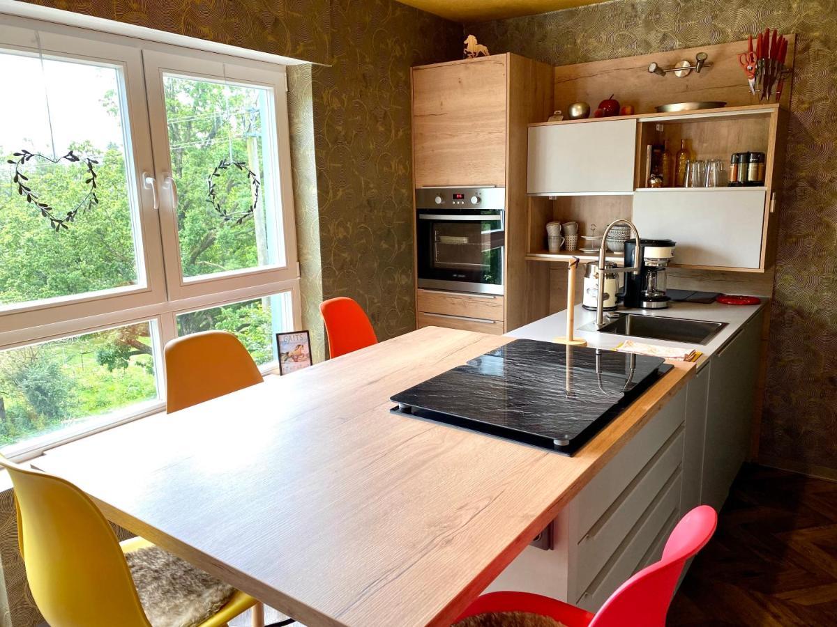 Hof Vierzehnender Im Hohen Venn - 70Qm Maisonette - 2 Schlafzimmer - Wohnkueche - Balkon Mit Grill - Monschau - Eifel - Hunde Willkommen - Islandpferde Екстер'єр фото