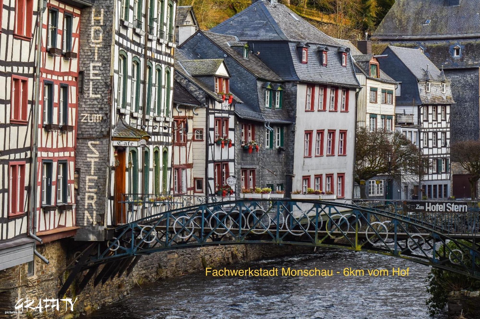 Hof Vierzehnender Im Hohen Venn - 70Qm Maisonette - 2 Schlafzimmer - Wohnkueche - Balkon Mit Grill - Monschau - Eifel - Hunde Willkommen - Islandpferde Екстер'єр фото
