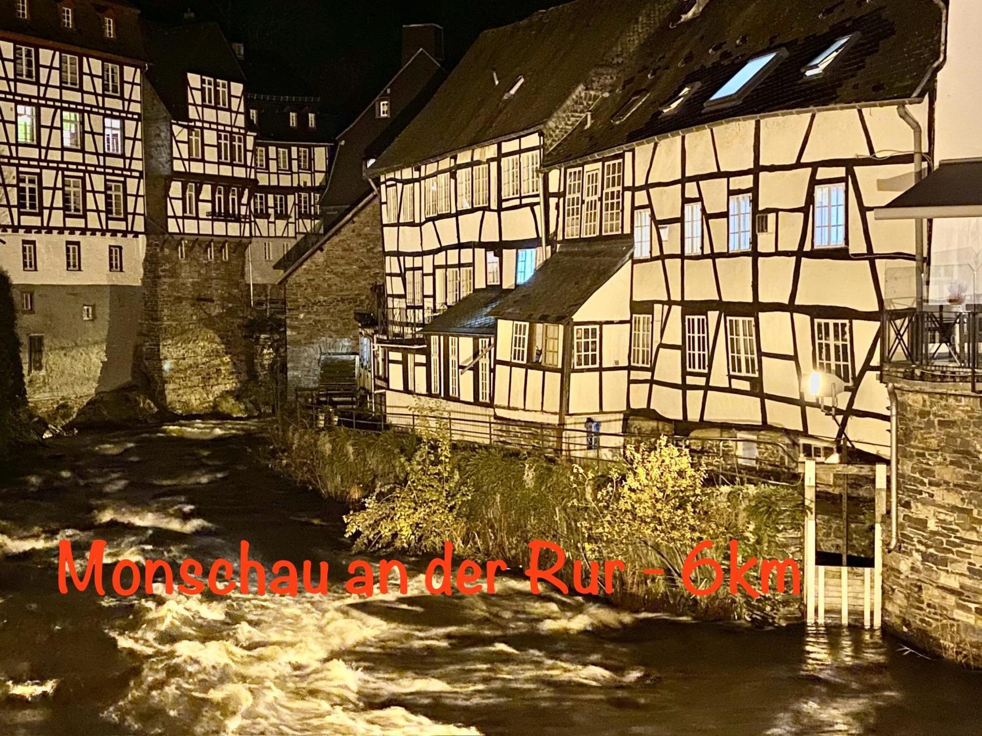 Hof Vierzehnender Im Hohen Venn - 70Qm Maisonette - 2 Schlafzimmer - Wohnkueche - Balkon Mit Grill - Monschau - Eifel - Hunde Willkommen - Islandpferde Екстер'єр фото